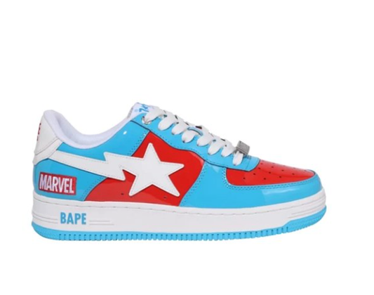 Bape sta low Marvel x Captain America